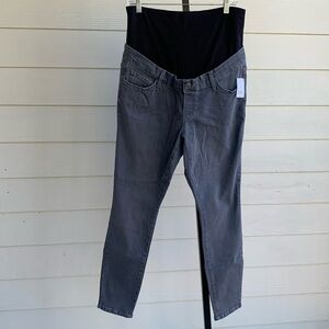 NEW GAP Maternity gray skinny Jeans 31R/12R